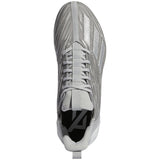 adidas Adizero Mens Football Cleats in Gray and Silver