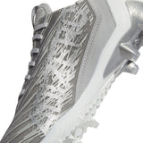 adidas Adizero Mens Football Cleats in Gray and Silver