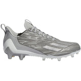 adidas Adizero Mens Football Cleats in Gray and Silver