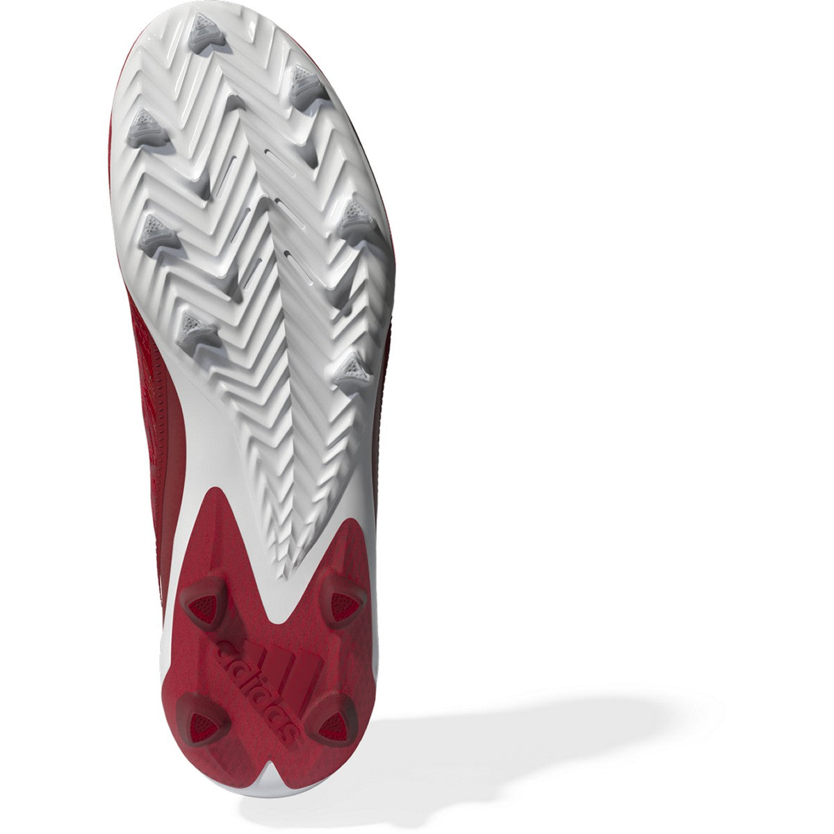 adidas Adizero Mens Football Cleats in Red and White
