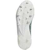 adidas Adizero Mens Football Cleats in White and Dark Green