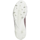 adidas Adizero Mens Football Cleats in White and Maroon