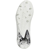 adidas Adizero Primeknit Mens Football Cleats in White and Silver