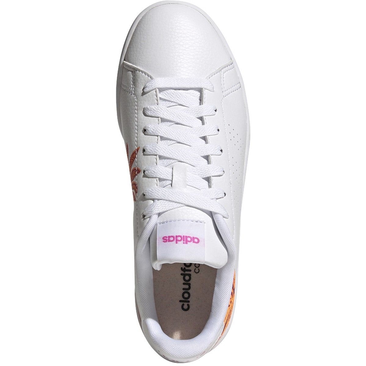 adidas Advantage Womens Tennis Sneakers with Bird Design