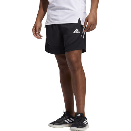 adidas Aero 3 Stripe Shorts Primeblue - Mens Training