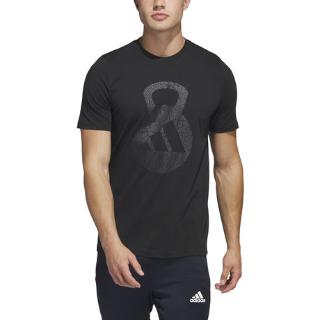 adidas Aeroready Training Logo Graphic Mens Tshirt