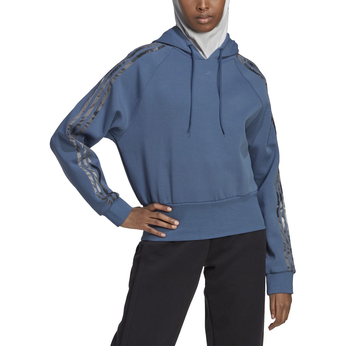 adidas All Over Print Hoodie - Womens Casual