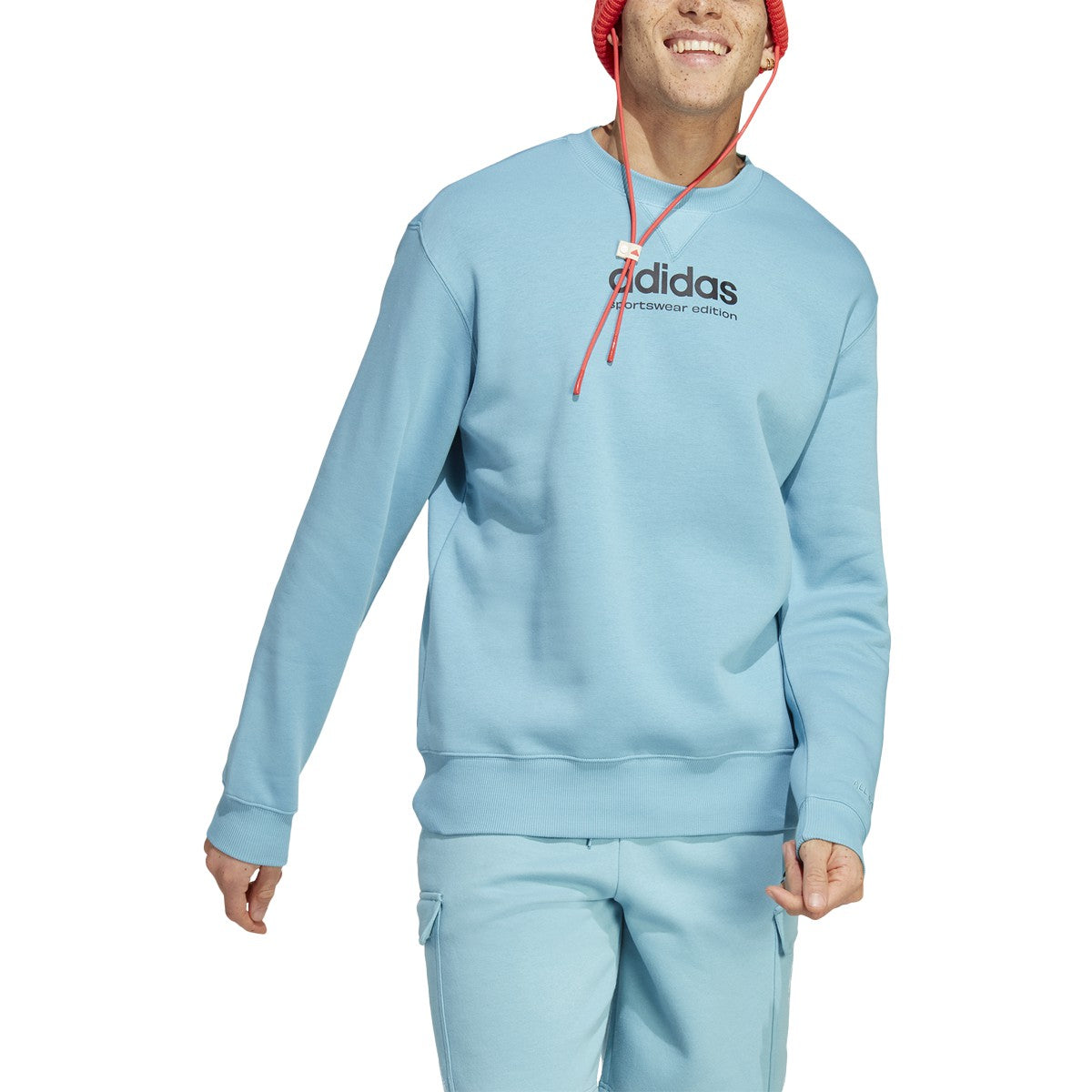 adidas All Szn Fleece Mens Graphic Sweatshirt