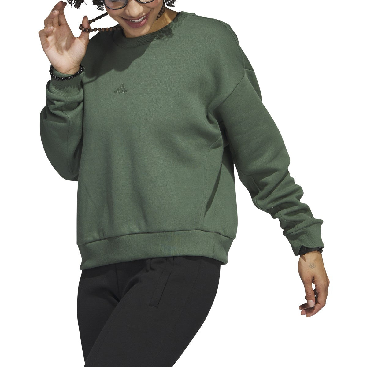 adidas All SZN Womens Fleece Sweatshirt