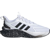 adidas Alphabounce+ Mens Running Shoes in White and Black