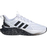 adidas Alphabounce+ Mens Running Shoes in White and Black