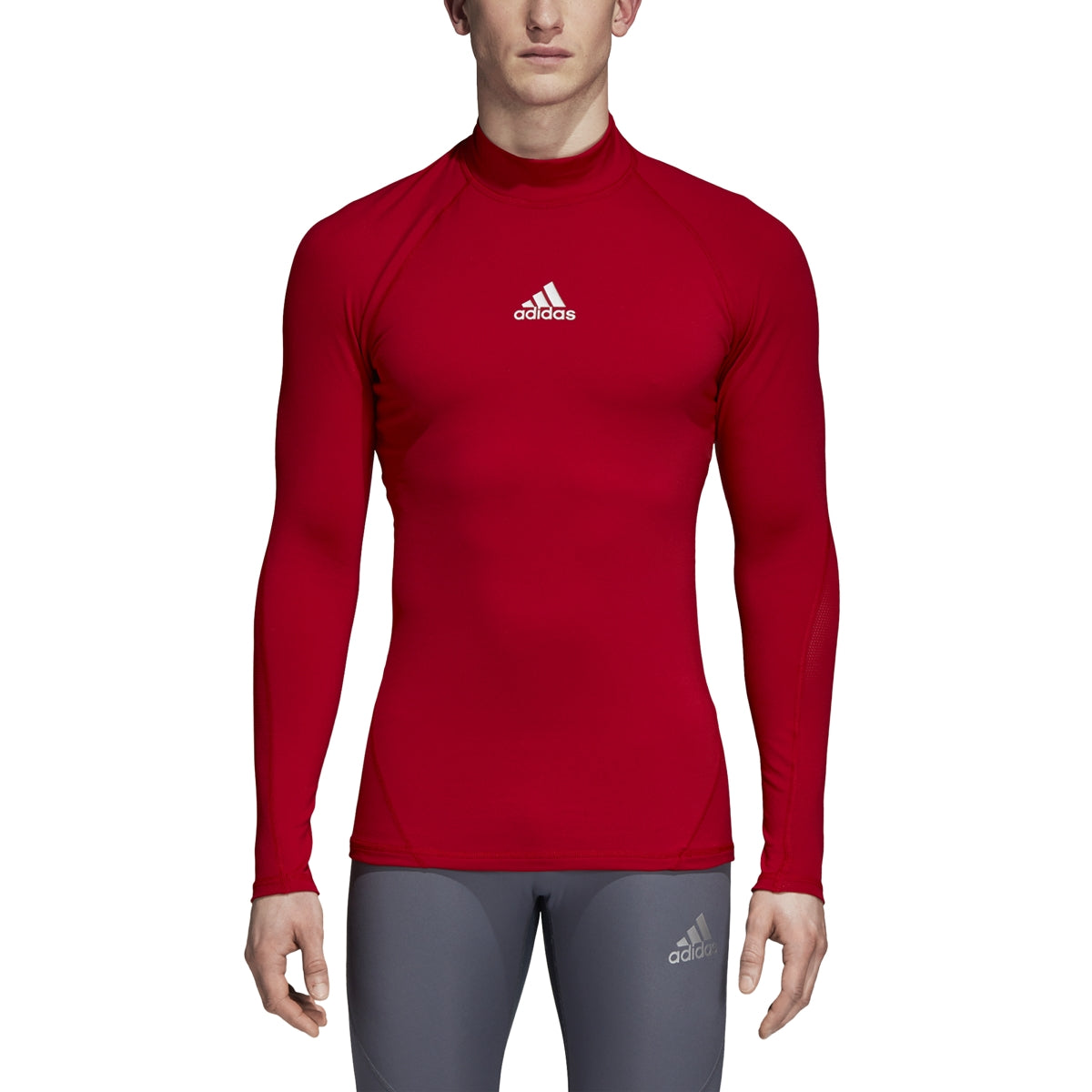 adidas AlphaSkin Sport Climawarm Mens Long Sleeve Soccer Shirt