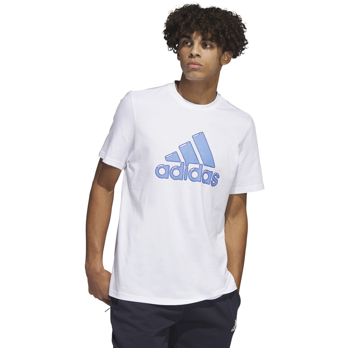 adidas Badge of Sport Mens Fill Short Sleeve T-Shirt
