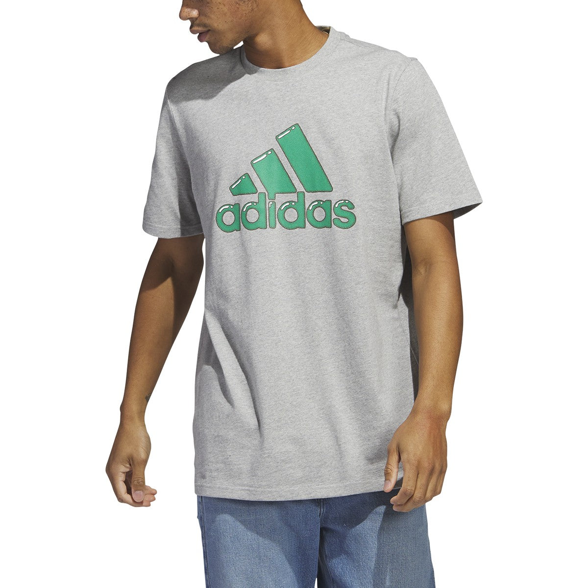 adidas Badge of Sport Mens Fill Short Sleeve T-Shirt