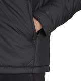 adidas BCS 3-Stripe Mens Puffy Hooded Jacket