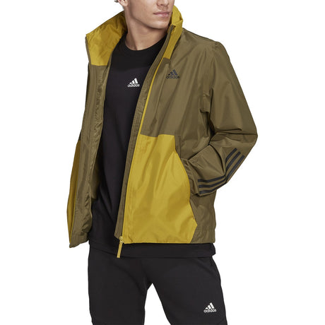 adidas BCS 3-Stripe Rain.Rdy Jacket - Mens Outdoor