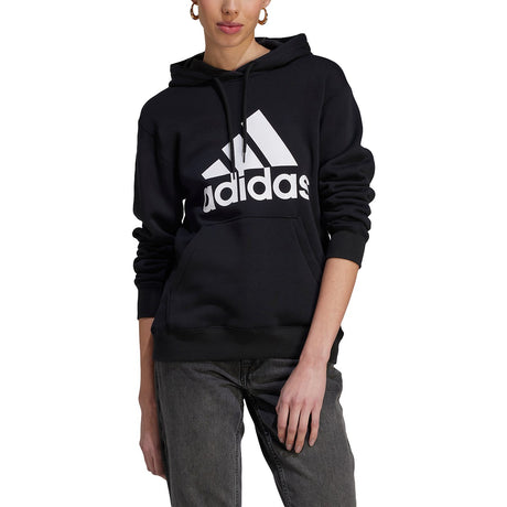 adidas Big Logo Womens Fleece Hoodie