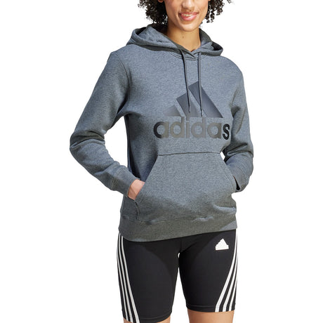 adidas Big Logo Womens Fleece Hoodie
