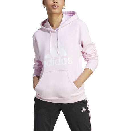 adidas Big Logo Womens Fleece Hoodie