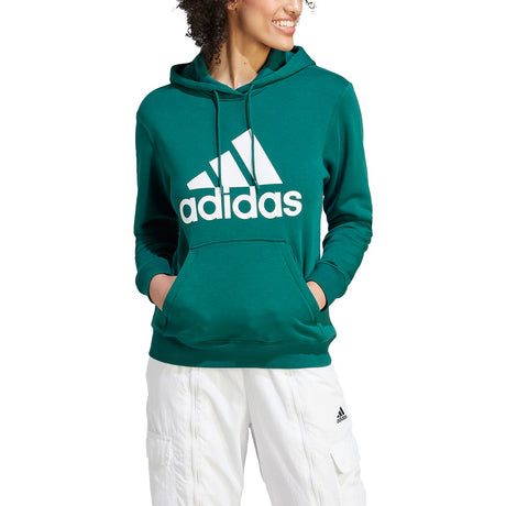 adidas Big Logo Womens Fleece Hoodie