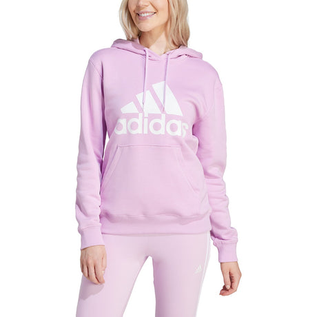 adidas Big Logo Womens Fleece Hoodie