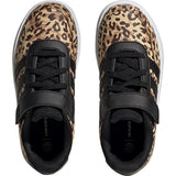 adidas Breaknet 2.0 Elastic Lace Kids Tennis Shoes in Animal Print