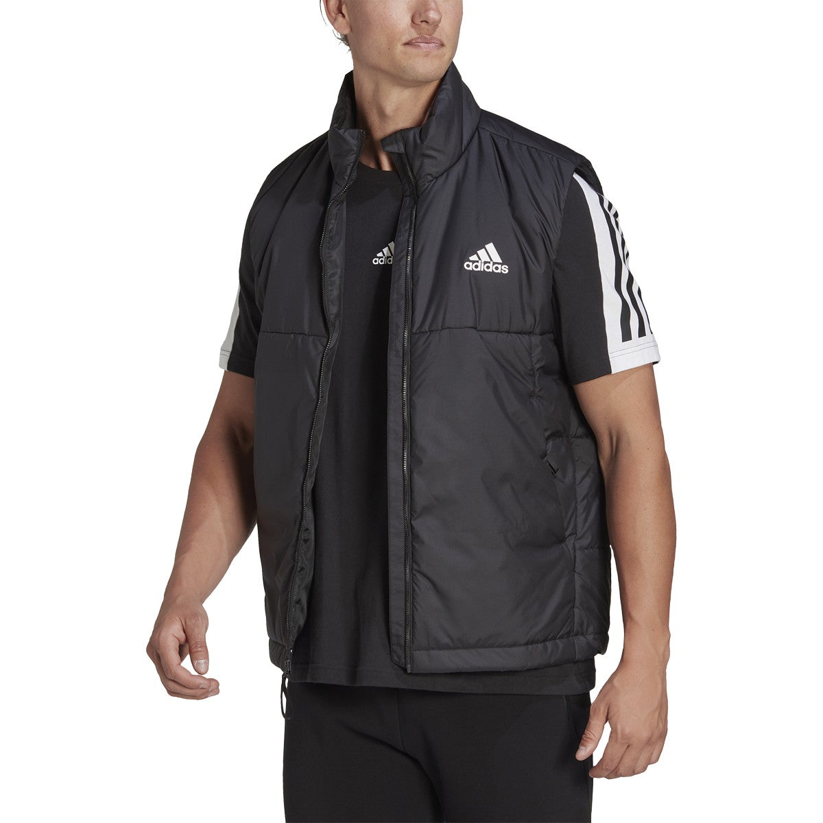 adidas BSC 3-Stripe Mens Vest