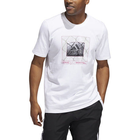adidas Chainlink Badge of Sport Mens Basketball T-Shirt