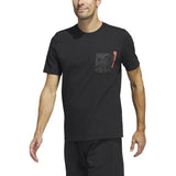 adidas City Escape Short Sleeve Mens Pocket Tee