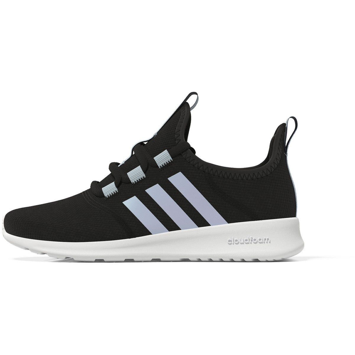 adidas Cloudfoam Pure 2.0 Kids Running Shoes in Black