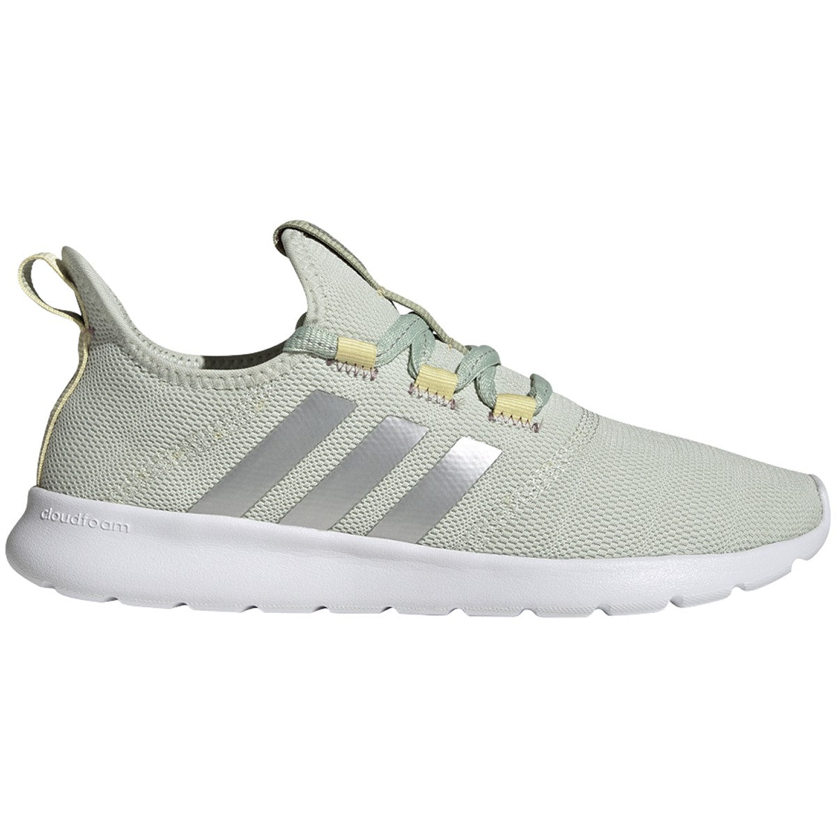 adidas Cloudfoam Pure 2.0 Womens Running Shoes in Light Green