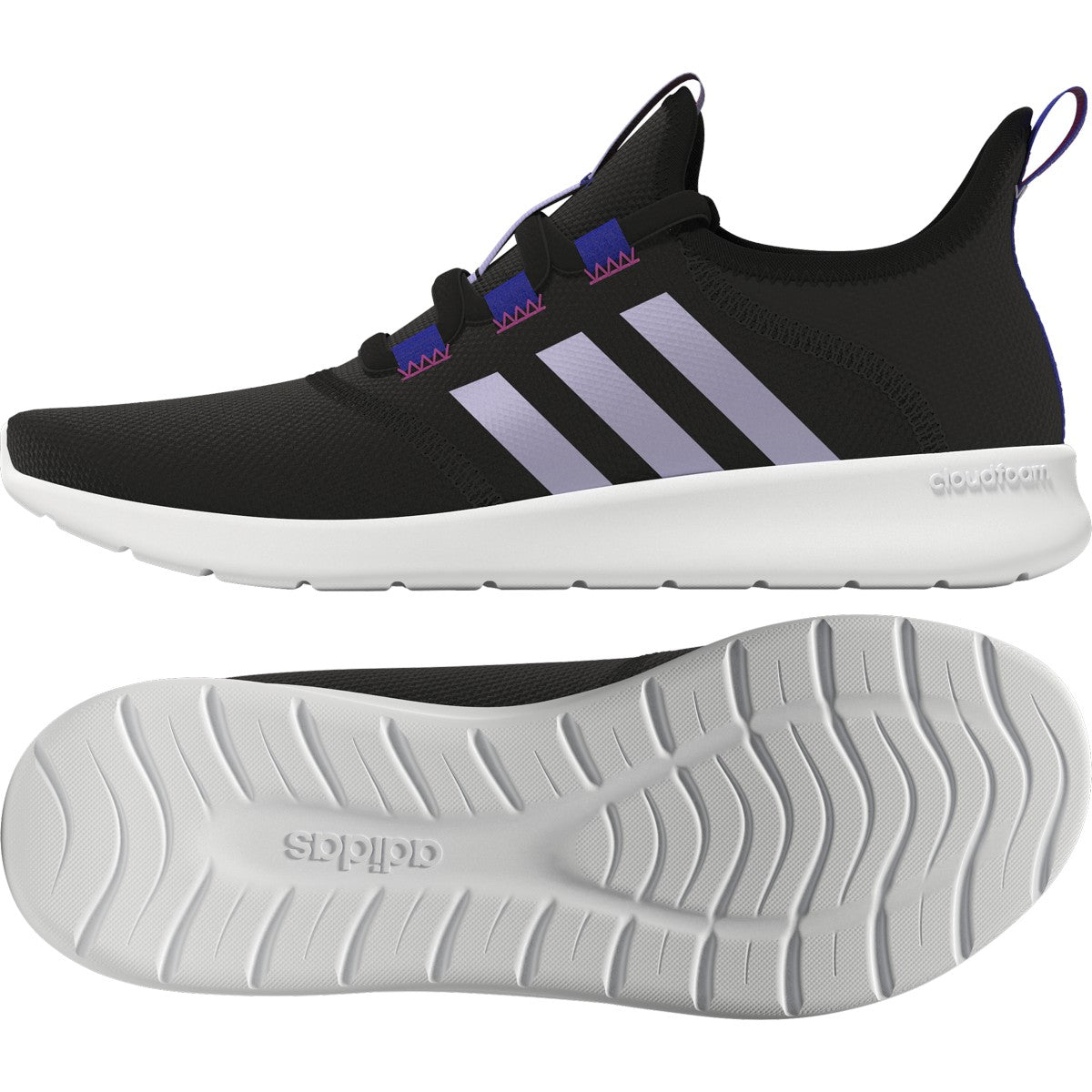 adidas Cloudfoam Pure 2.0 Womens Running Shoes in White