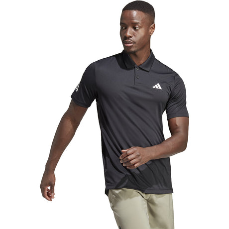 adidas Club 3-Stripe Mens Tennis Polo Shirt