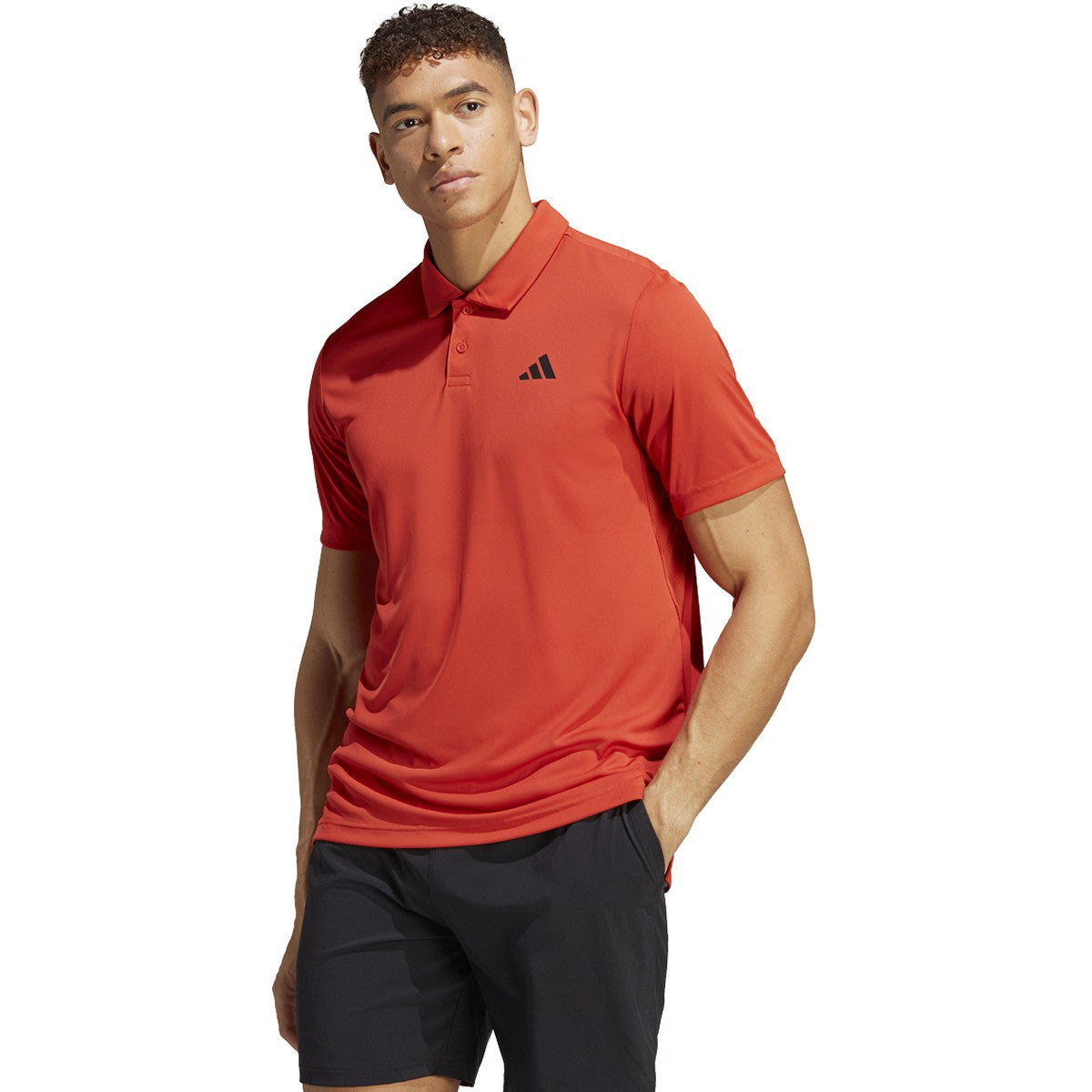 adidas Club 3-Stripe Mens Tennis Polo Shirt