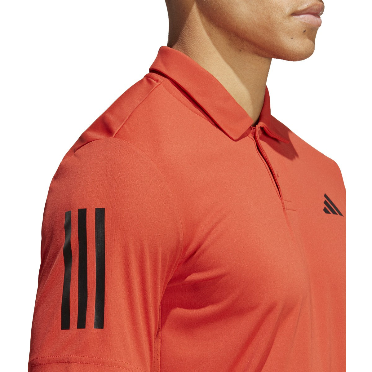 adidas Club 3-Stripe Mens Tennis Polo Shirt