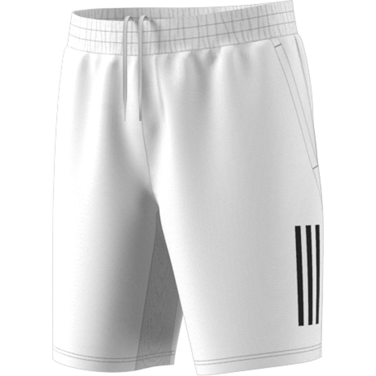 adidas Club 3-Stripe Mens Tennis Shorts