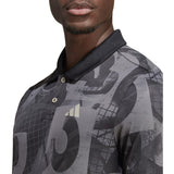 adidas Club Graphic Mens Tennis Polo Shirt