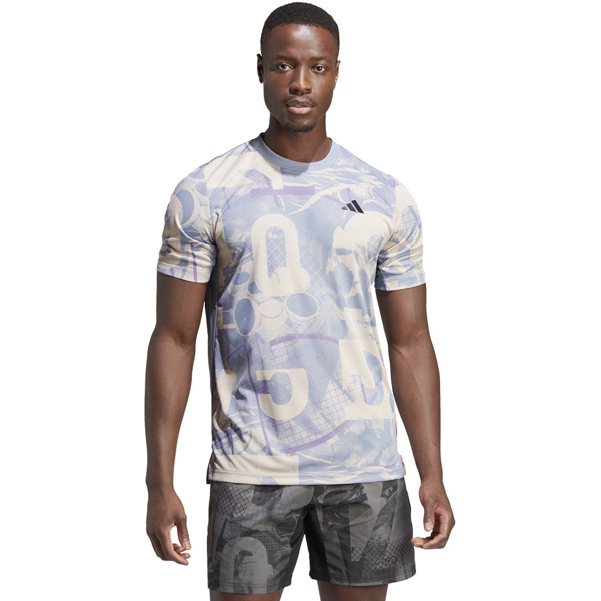 adidas Club Graphic Mens Tennis T-Shirt