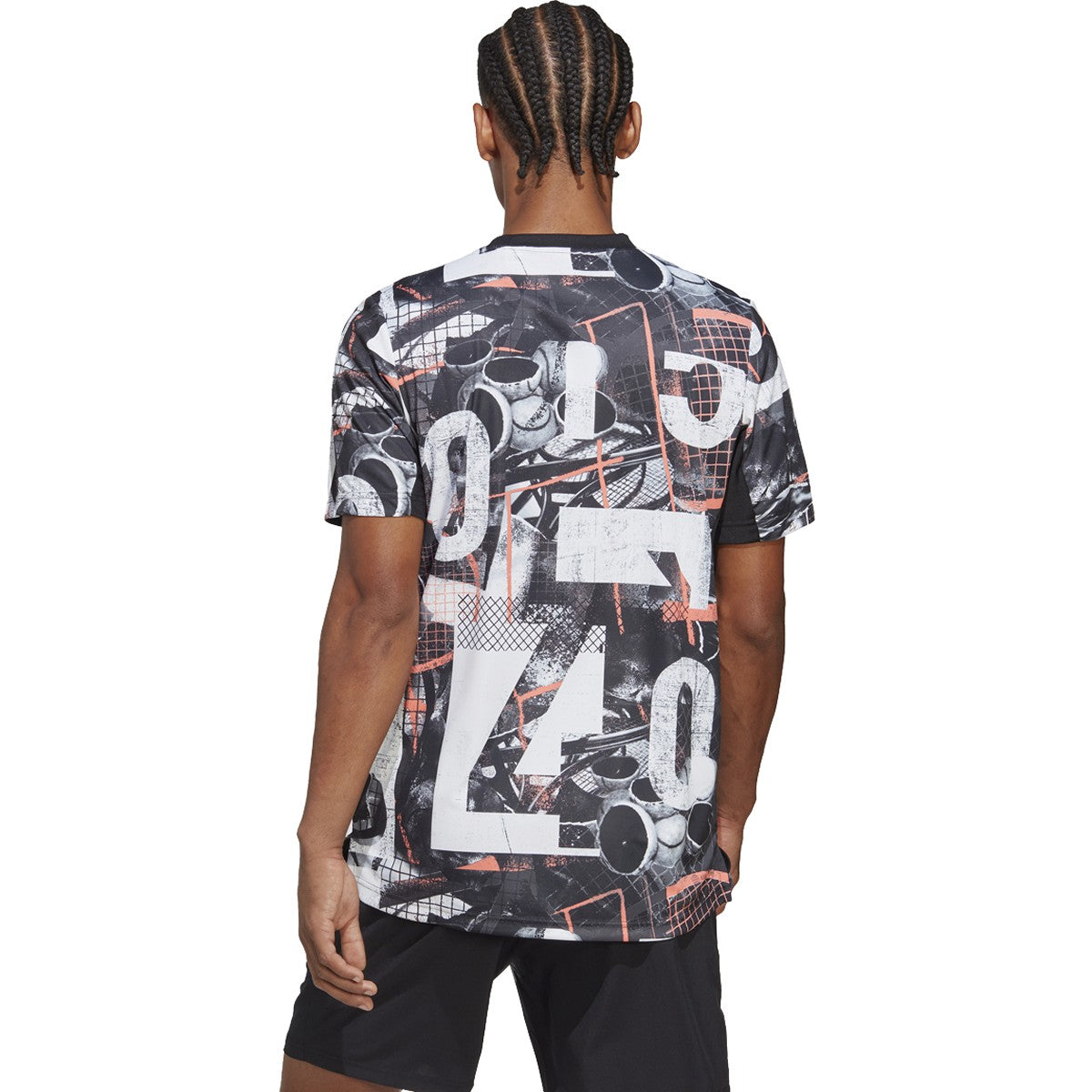 adidas Club Graphic Mens Tennis T-Shirt