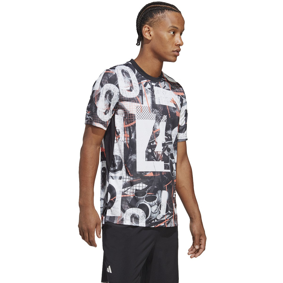 adidas Club Graphic Mens Tennis T-Shirt