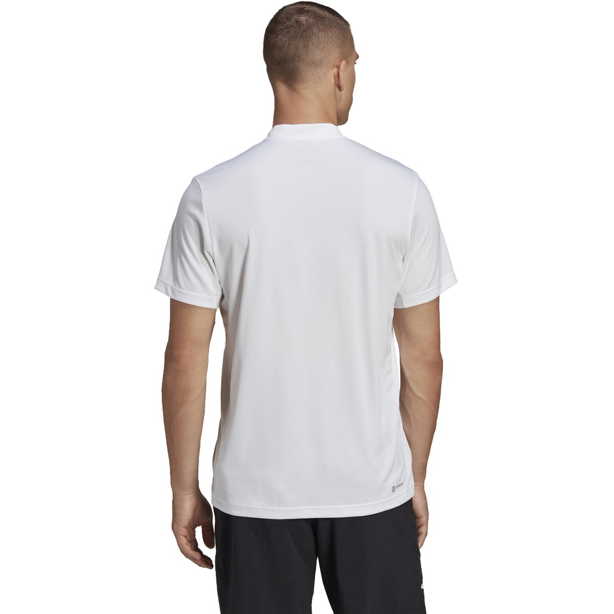 adidas Club Tennis Mens Henley Short Sleeve Shirt