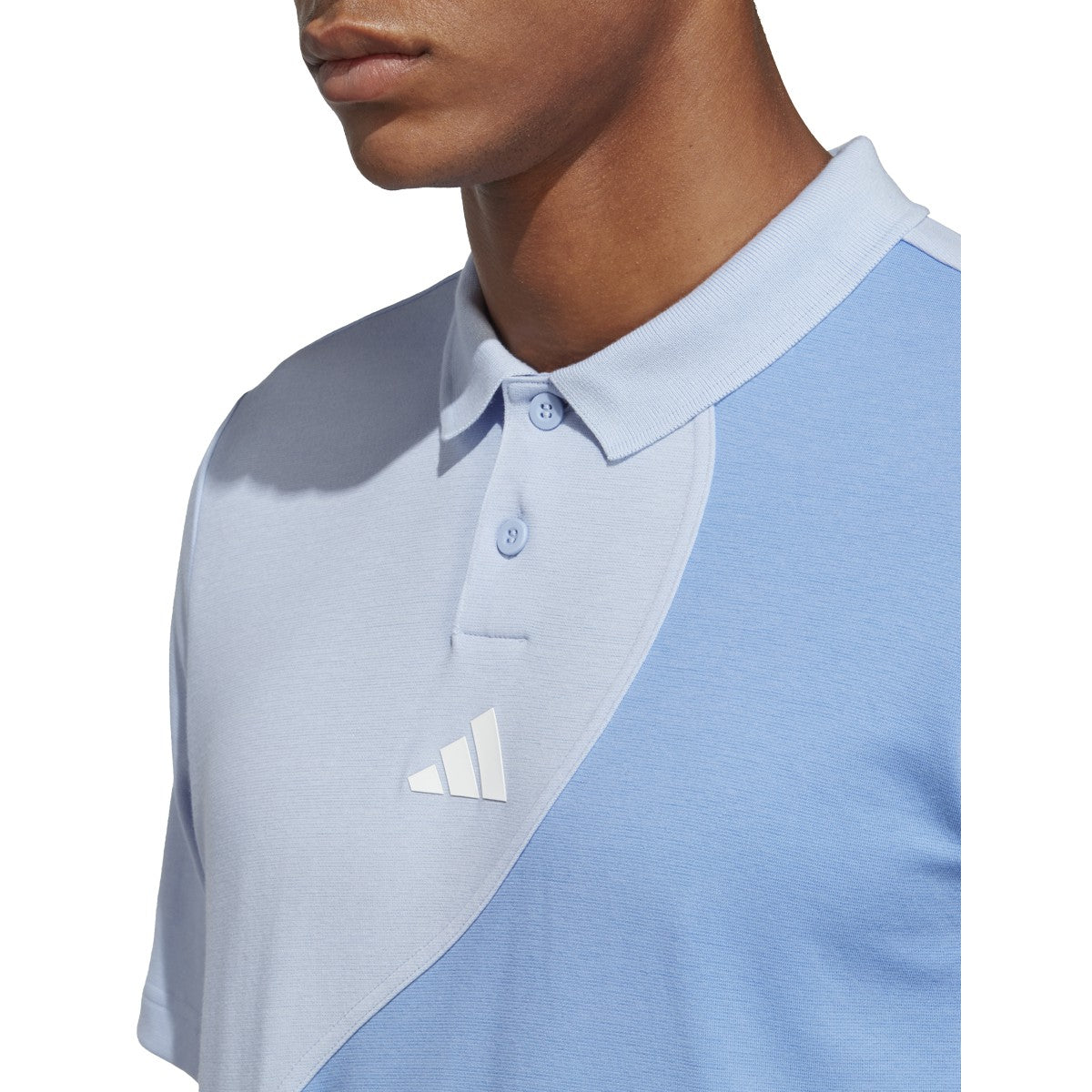 adidas Clubhouse Tennis Colorblock Mens Short Sleeve Polo