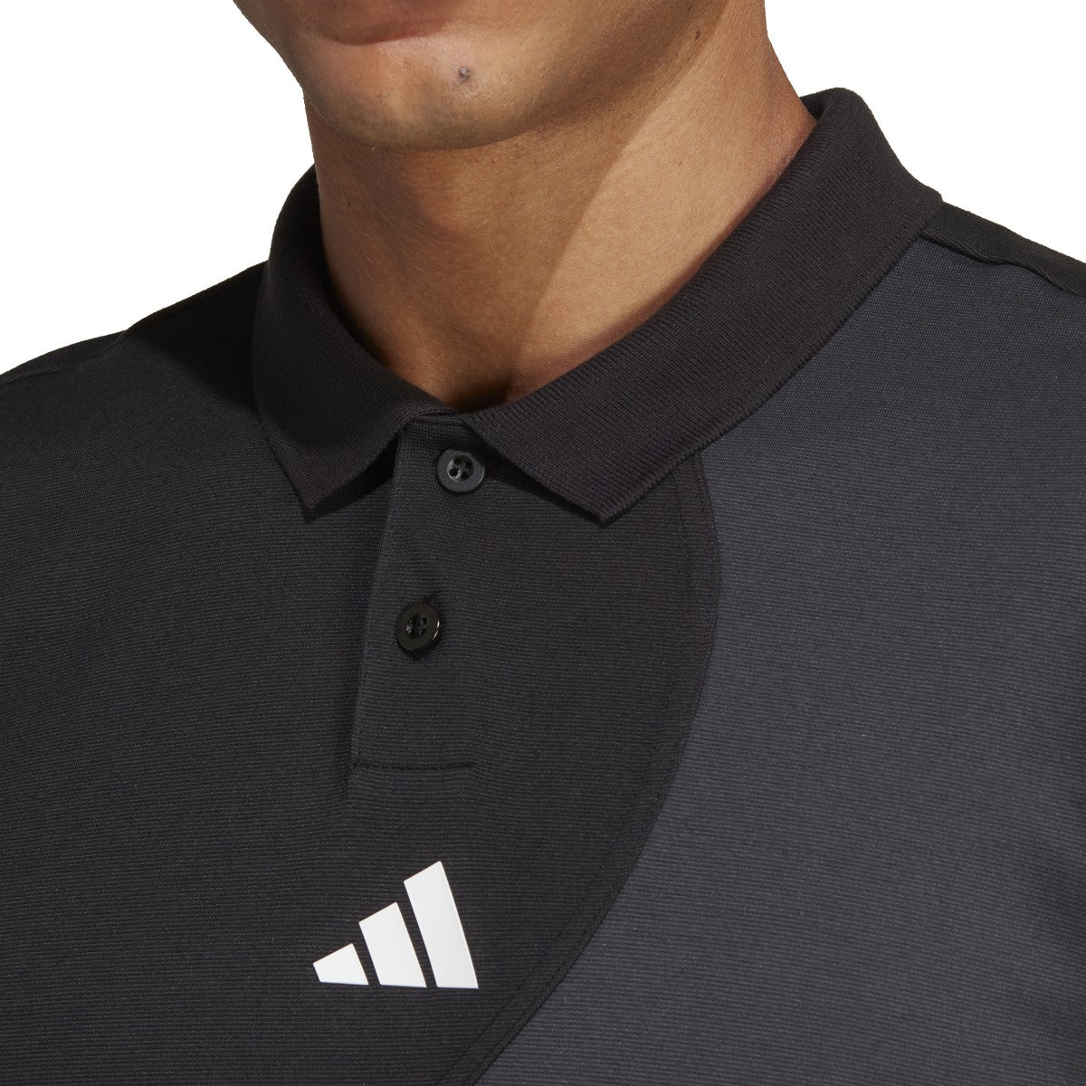 adidas Clubhouse Tennis Colorblock Mens Short Sleeve Polo
