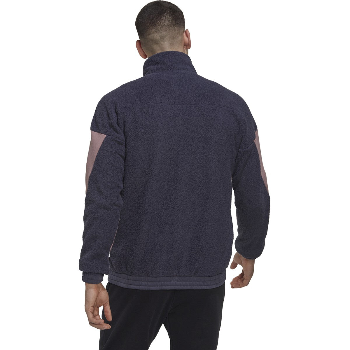 adidas Colorblock SherpaFleece Mens Track Top