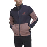adidas Colorblock SherpaFleece Mens Track Top
