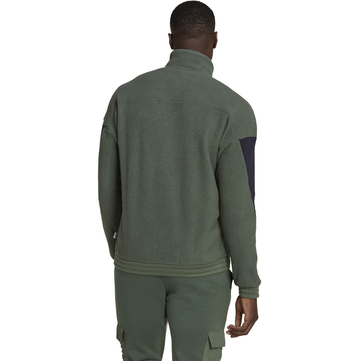 adidas Colorblock SherpaFleece Mens Track Top