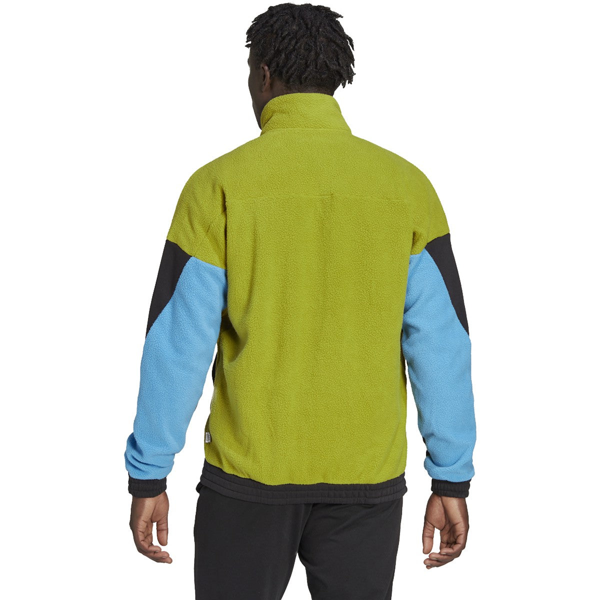 adidas Colorblock SherpaFleece Mens Track Top