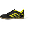 adidas Copa Sense.4 Kids Indoor Soccer Shoes in Black and Yellow