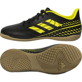adidas Copa Sense.4 Kids Indoor Soccer Shoes in Black and Yellow