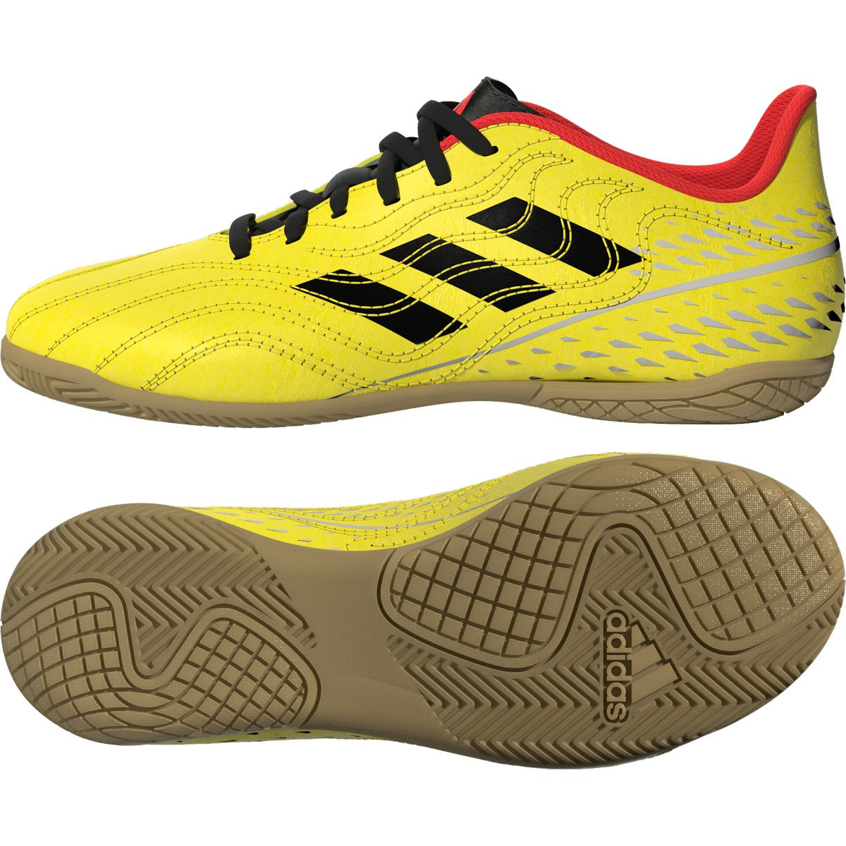 adidas Copa Sense.4 Kids Indoor Soccer Shoes in Yellow
